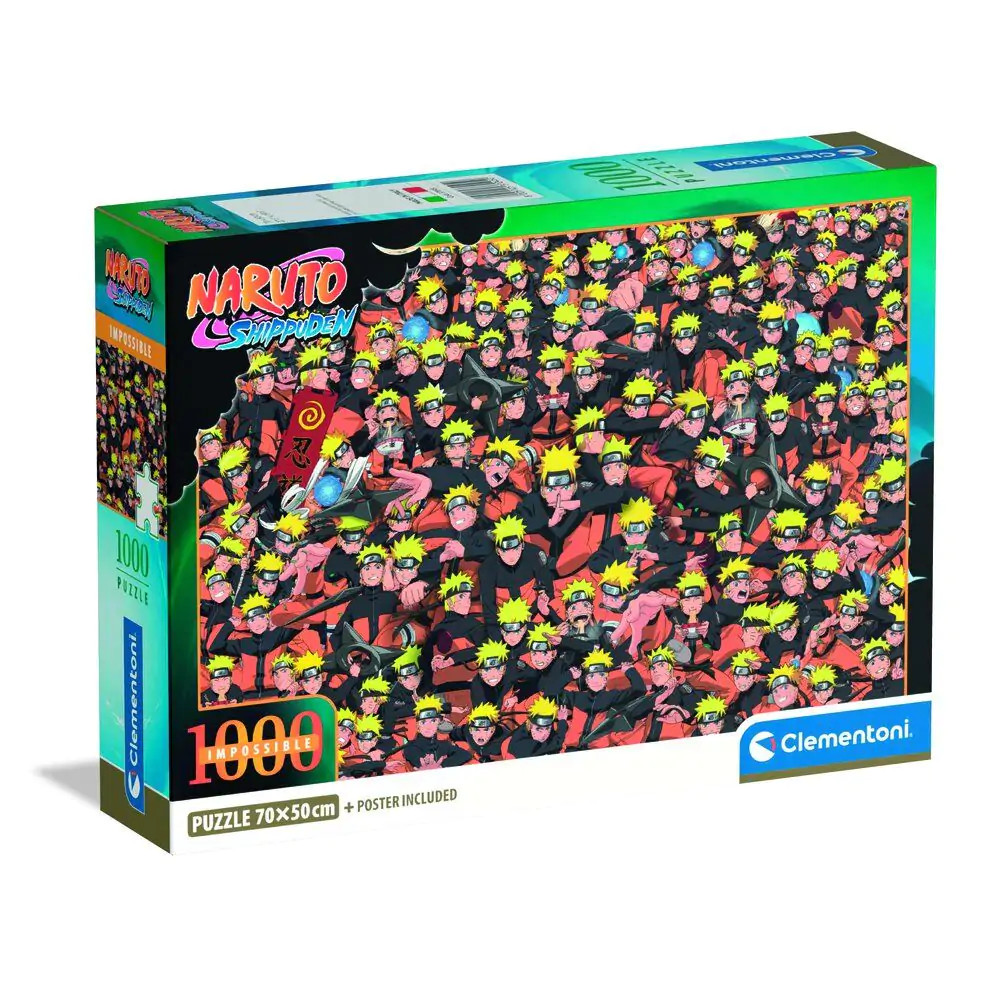 Naruto Shippuden Puzzle imposibil 1000 piese poza produsului