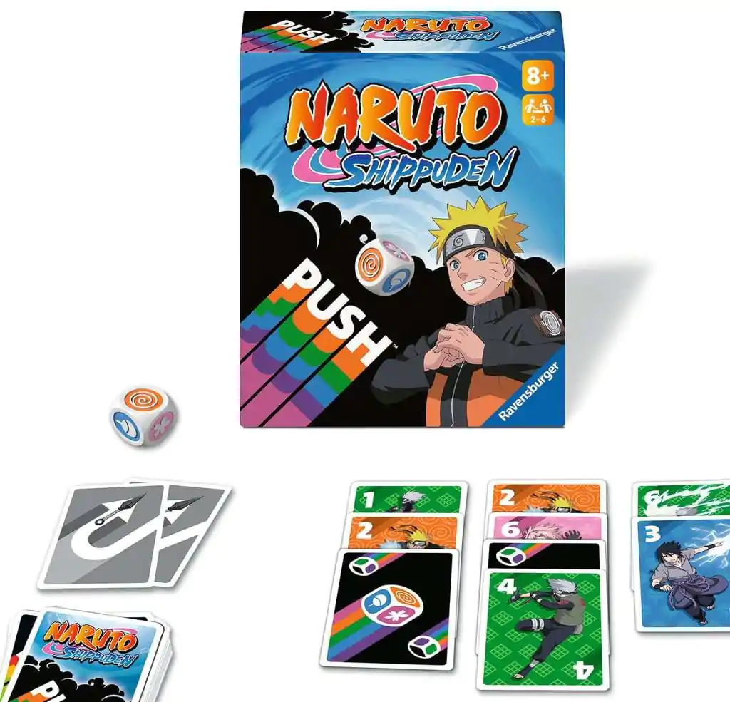 Naruto Shippuden Card Game PUSH *German Version* Joc de cărți poza produsului