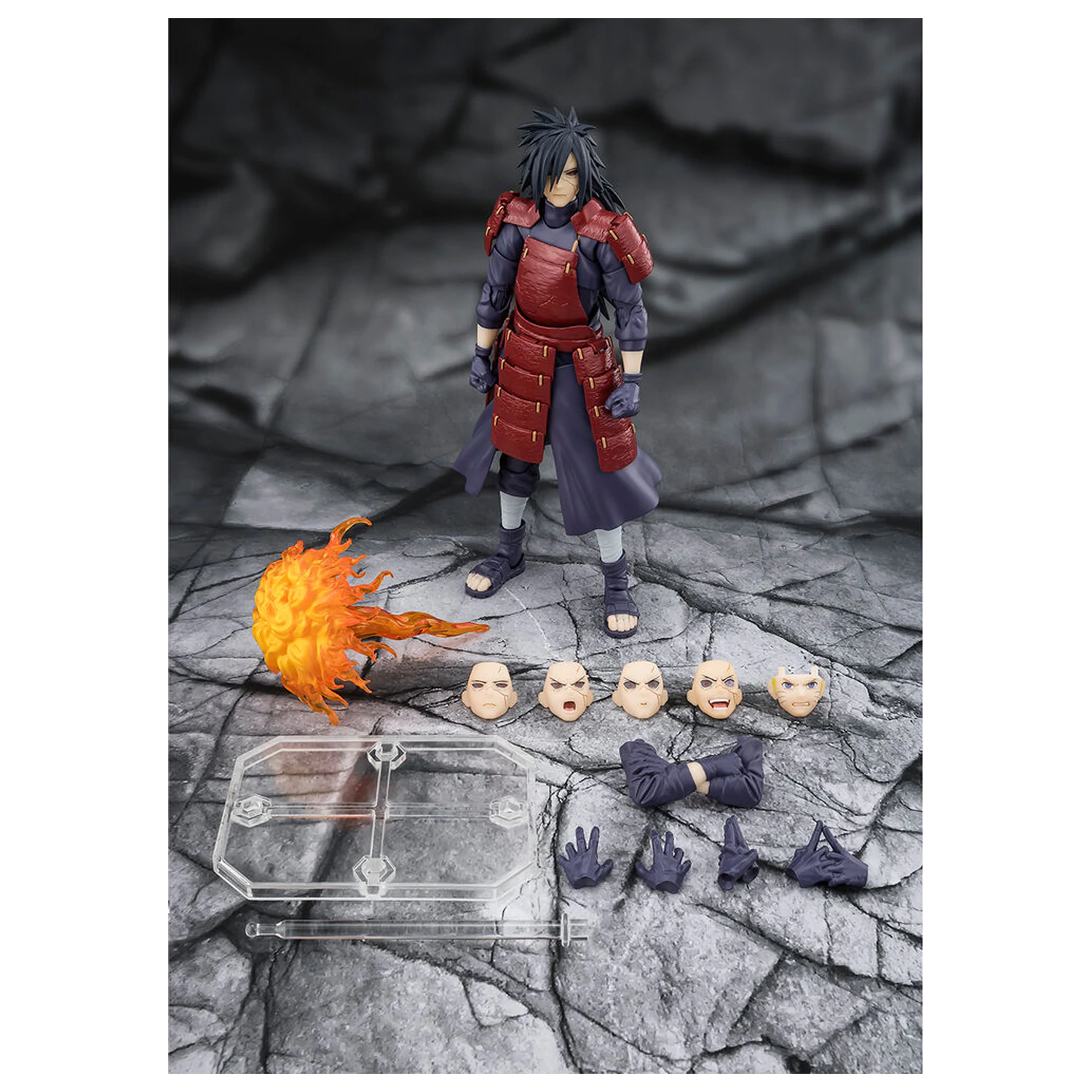 Naruto Shippuden Legend of Darkness Madara Uchiha S.H. Figuarts figurina 17cm poza produsului