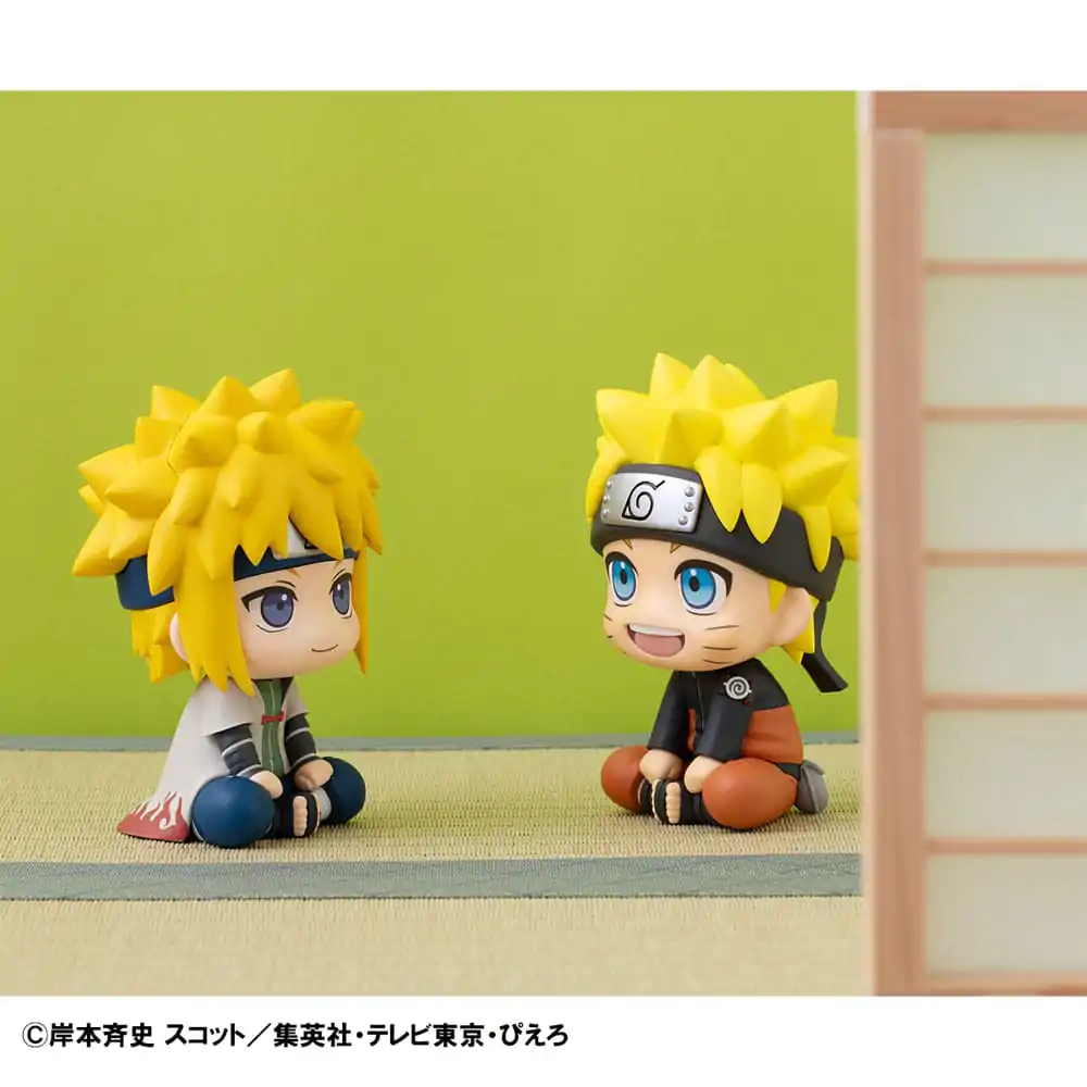 Figurină PVC Naruto Shippuden Look Up Naruto Uzumaki Six Paths Sage Mode & Minato Namikaze 11 cm (cu cadou) poza produsului