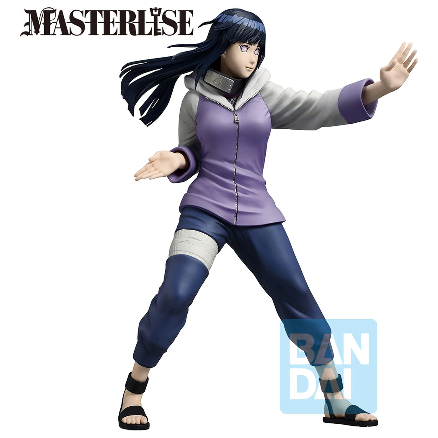 Naruto Shippuden Masterlise A Bridge Between the Lament of Samsara and Peace Hinata Hyuga Ichibansho figurina 21cm poza produsului
