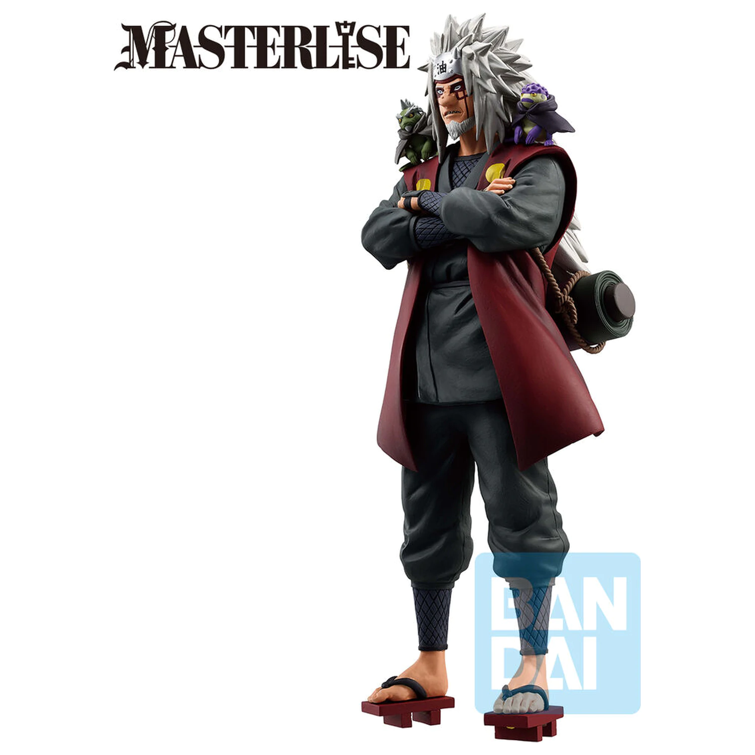 Naruto Shippuden Masterlise A Bridge Between the Lament of Samsara and Peace Jiraiya Ichibansho figurina 27cm poza produsului