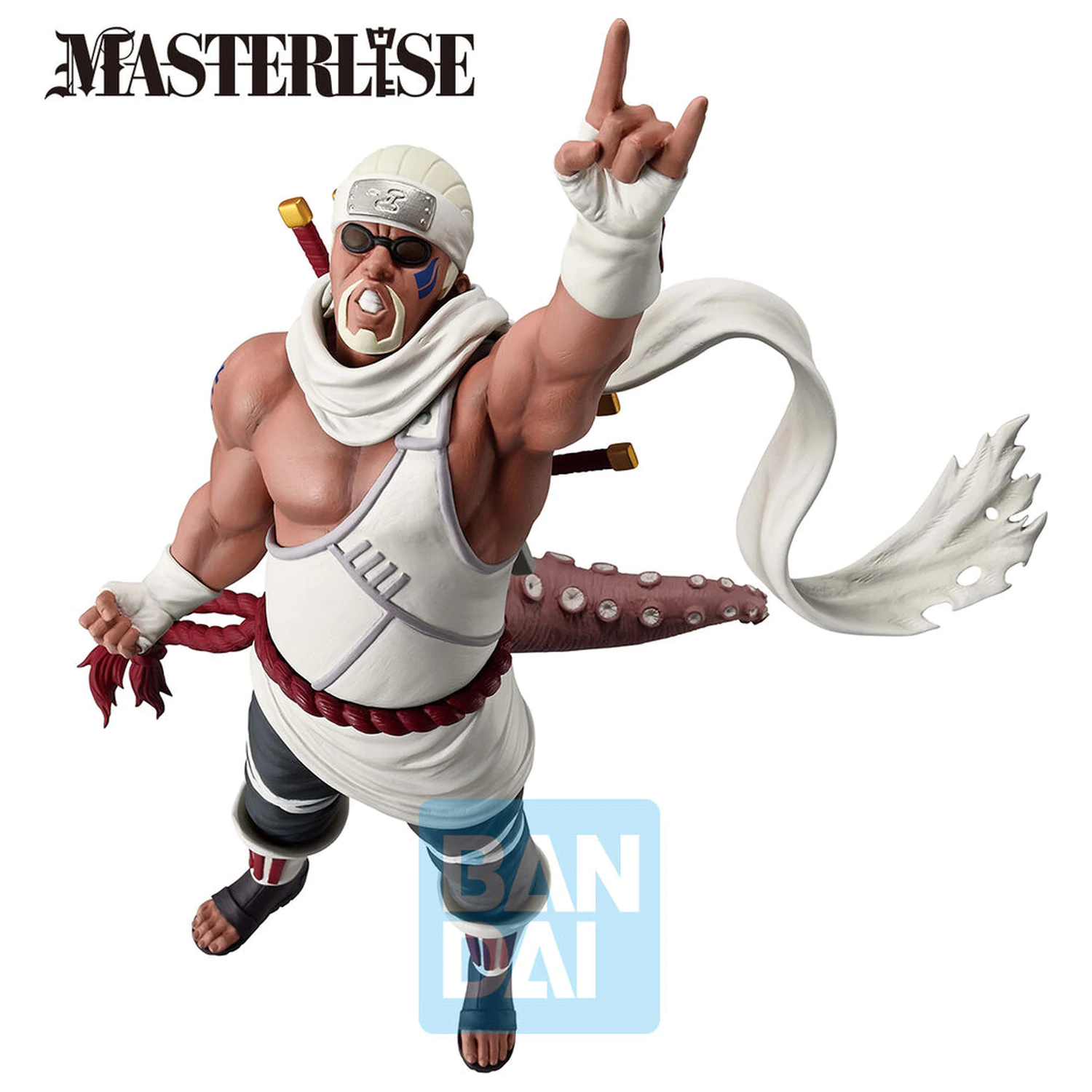 Naruto Shippuden Masterlise A Bridge Between the Lament of Samsara and Peace Killer Bee Ichibansho figurina 27cm poza produsului