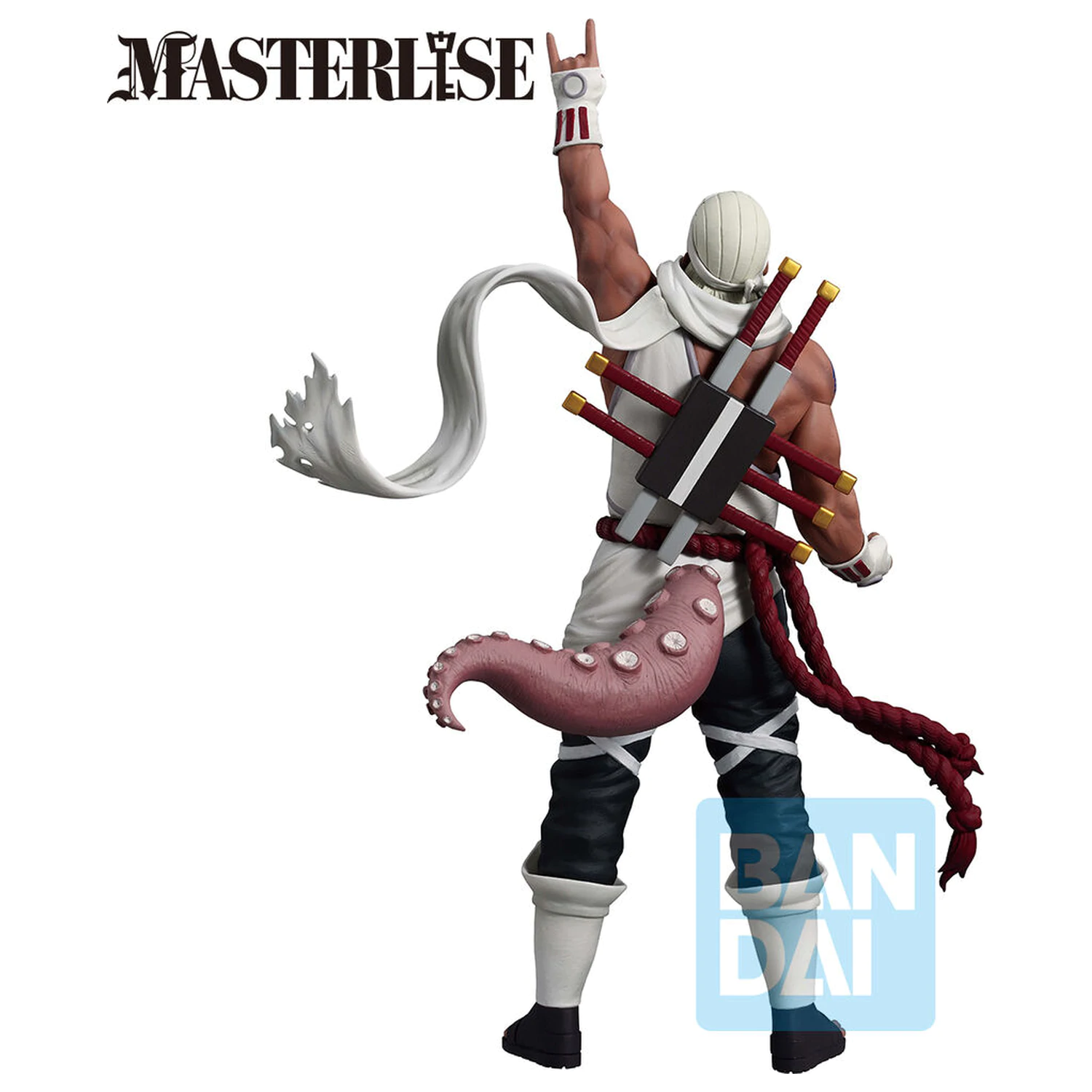 Naruto Shippuden Masterlise A Bridge Between the Lament of Samsara and Peace Killer Bee Ichibansho figurina 27cm poza produsului