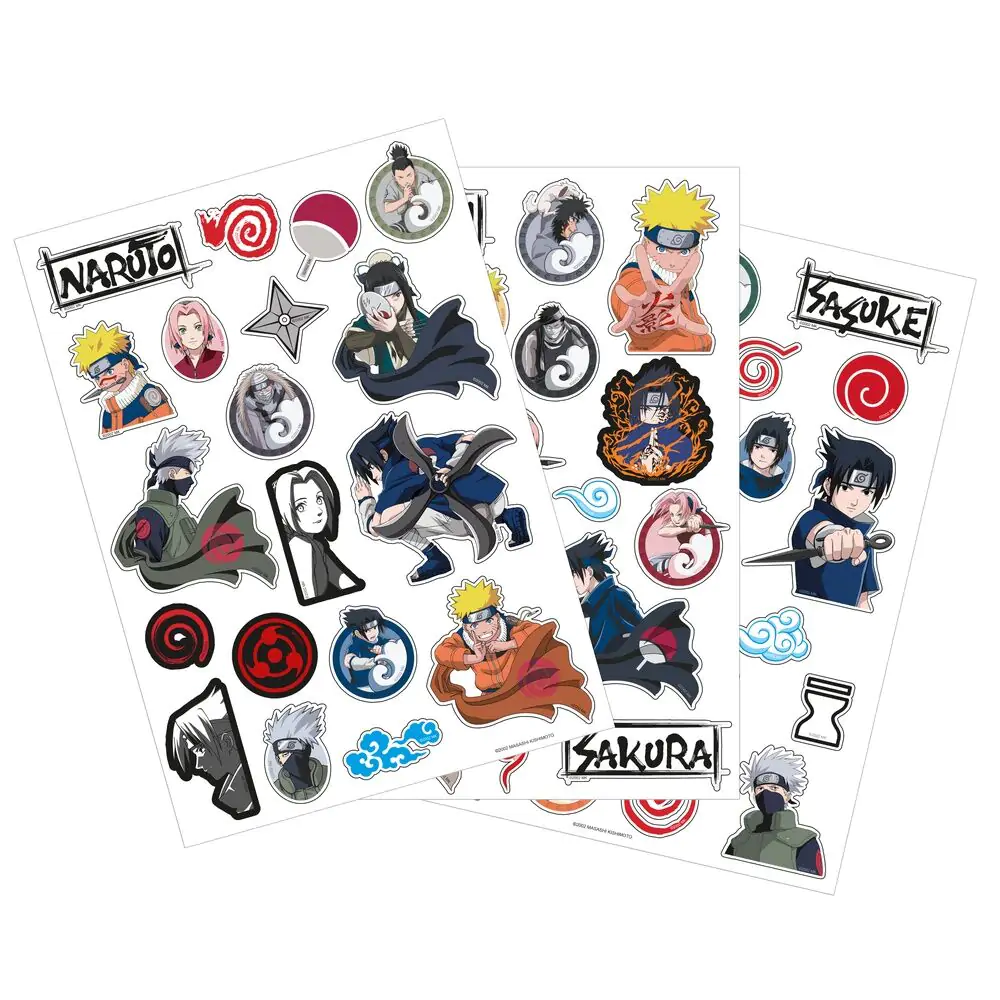 Naruto Shippuden set de autocolante detasabile poza produsului