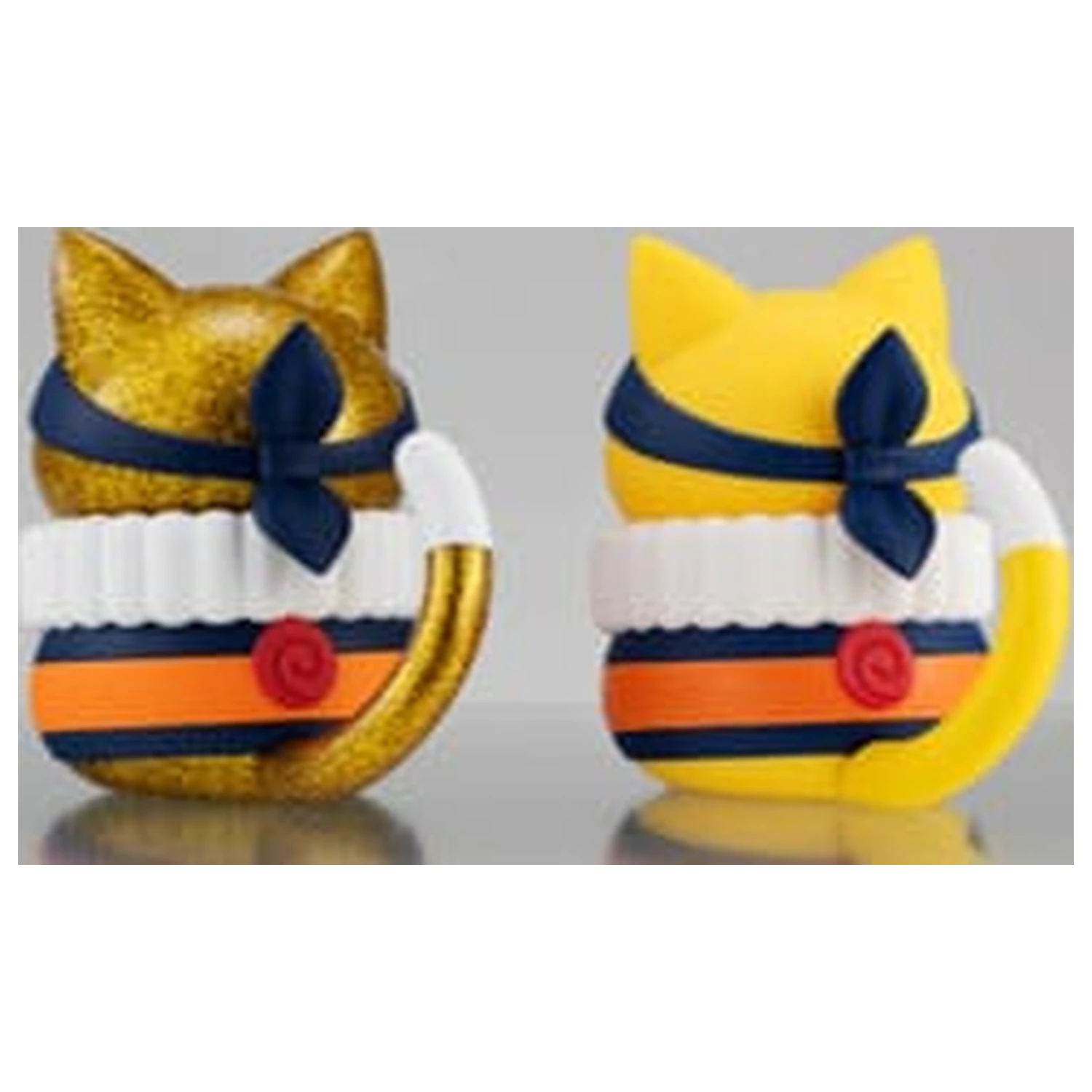 Naruto Shippuden Mega Cat Project Nyanto! Giant Nyaruto Series Trading Figure Naruto Uzumaki Gold Ver. 10 cm poza produsului