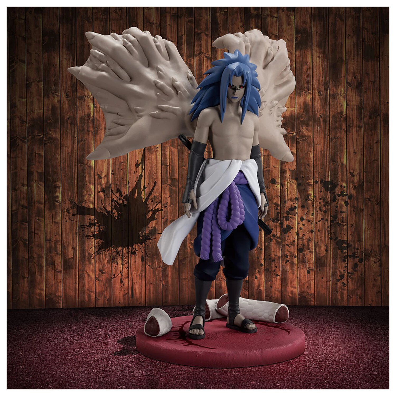Naruto Shippuden Memorable Saga Sasuke Uchiha figurina 17cm poza produsului