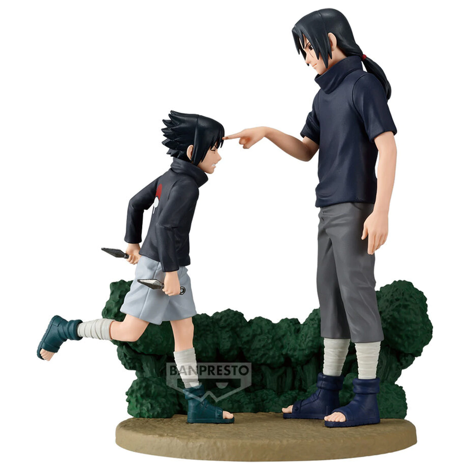 Naruto Shippuden Memorable Saga Sasuke Uchiha & Itachi Uchiha figurina 14cm poza produsului