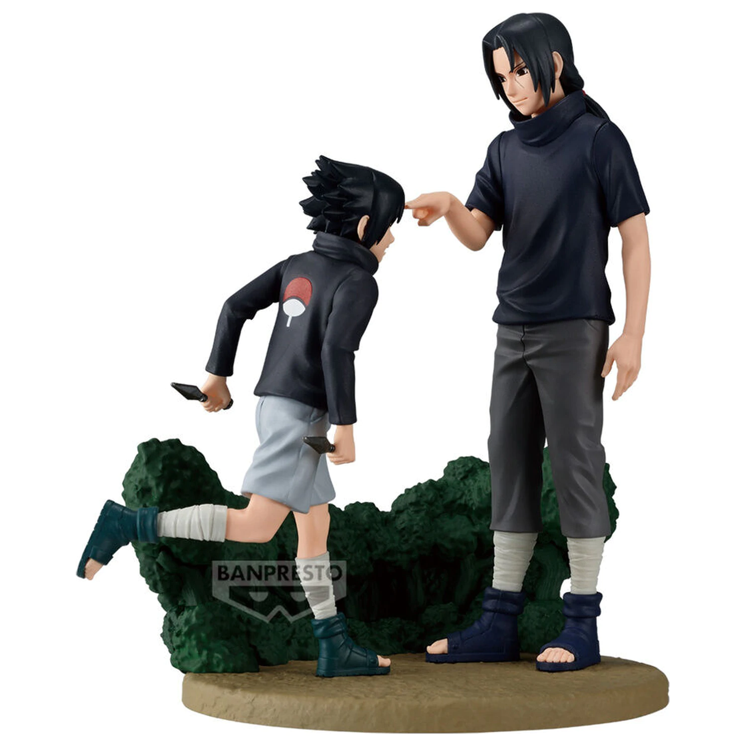 Naruto Shippuden Memorable Saga Sasuke Uchiha & Itachi Uchiha figurina 14cm poza produsului