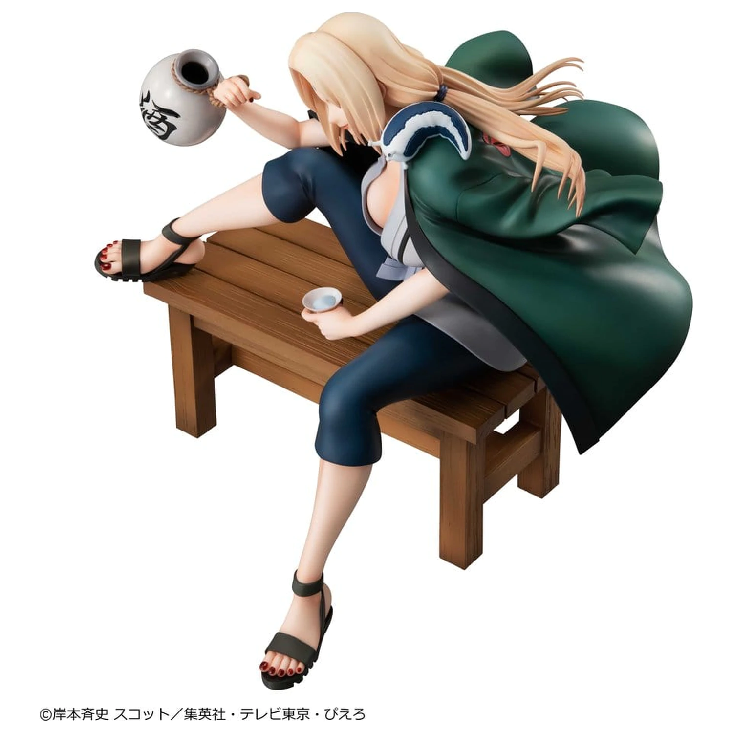 Naruto Shippuden Naruto Gals PVC Figura Tsunade Ver.2 16 cm (Repeat) poza produsului