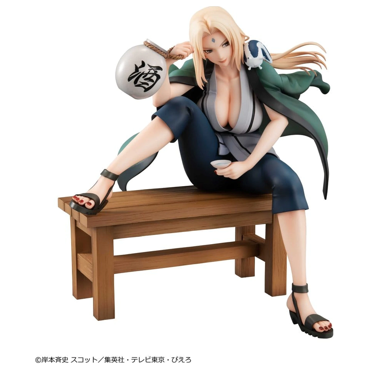 Naruto Shippuden Naruto Gals PVC Figura Tsunade Ver.2 16 cm (Repeat) poza produsului
