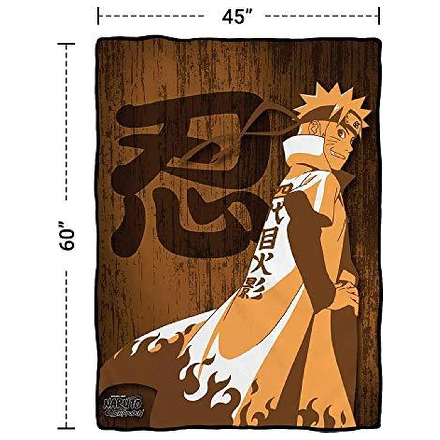 Naruto Shippuden Naruto Pătură 114x152cm poza produsului