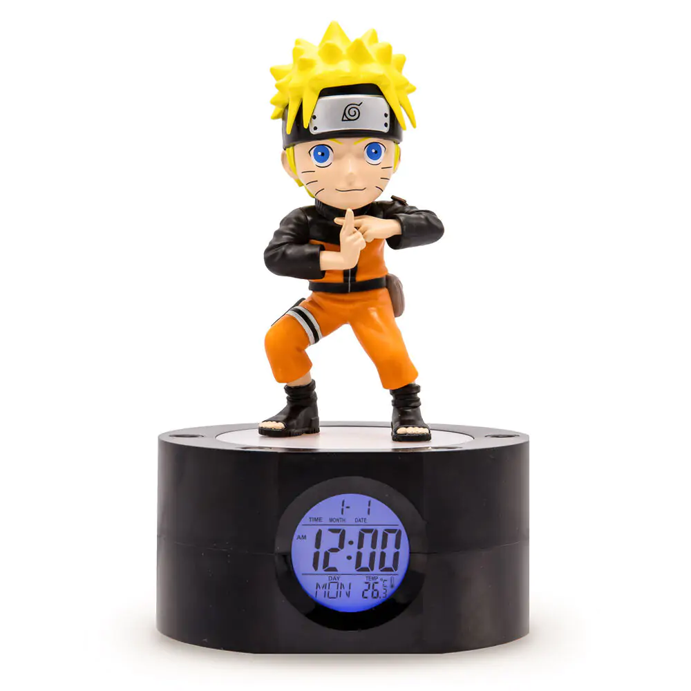 Ceas deșteptător Naruto Shippuden cu lumină Naruto 18 cm poza produsului