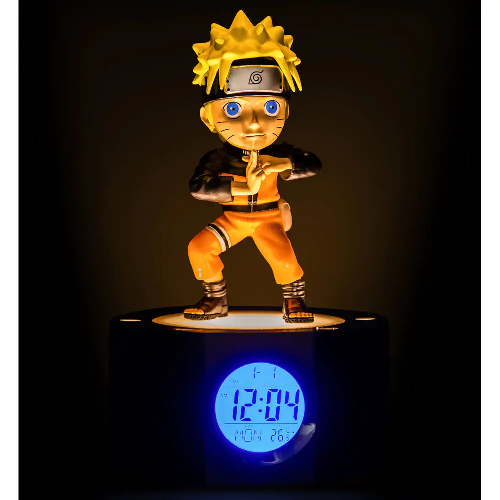 Ceas deșteptător Naruto Shippuden cu lumină Naruto 18 cm poza produsului