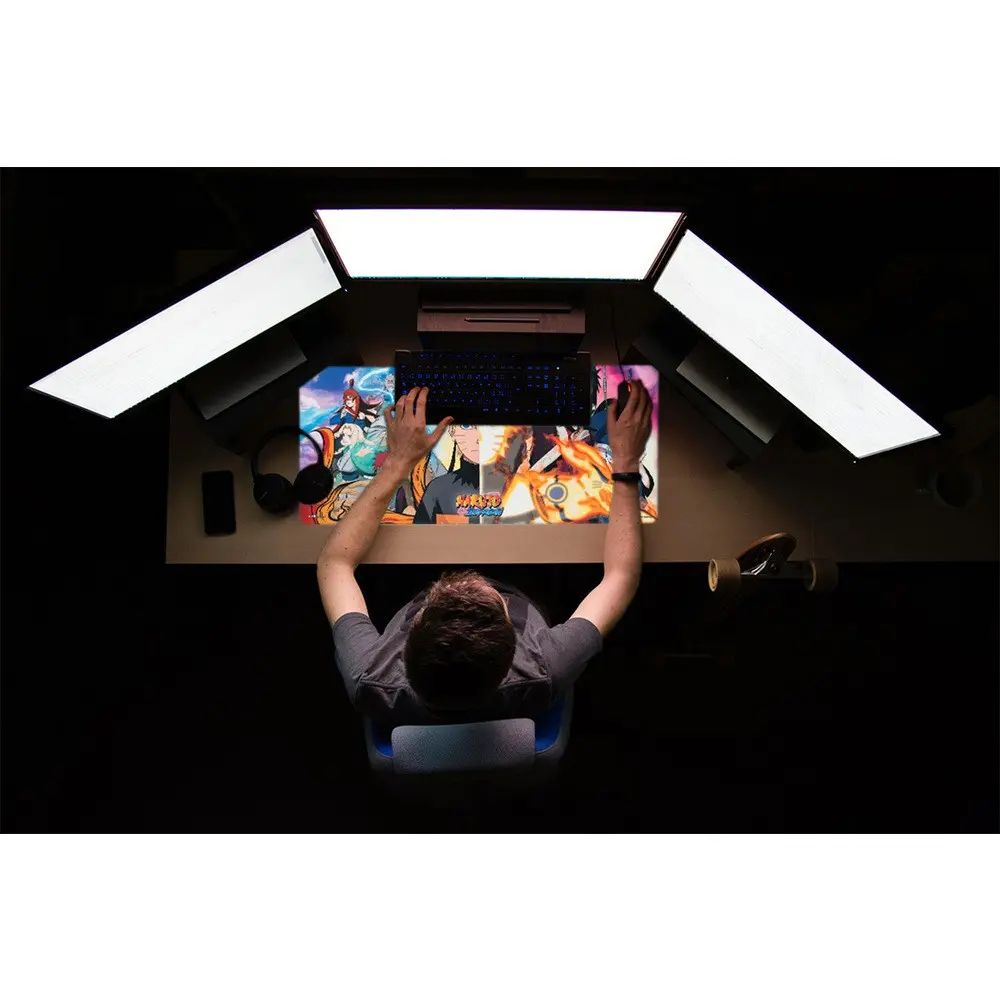 Naruto Shippuden gaming desk mat poza produsului