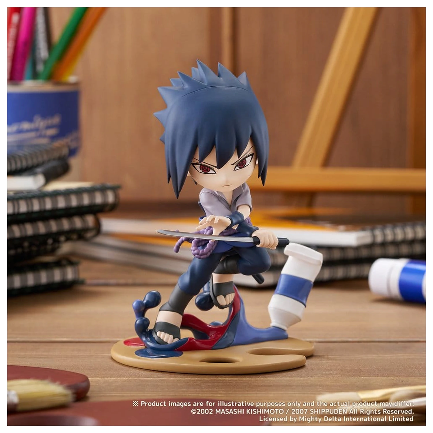 Naruto Shippuden PalVerse Pale PVC Figurina Sasuke Uchiha 12 cm poza produsului