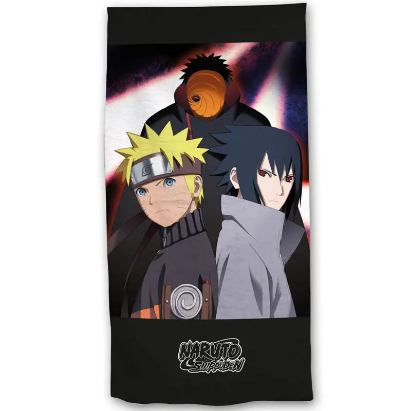 Naruto Shippuden prosop de plajă din bumbac poza produsului