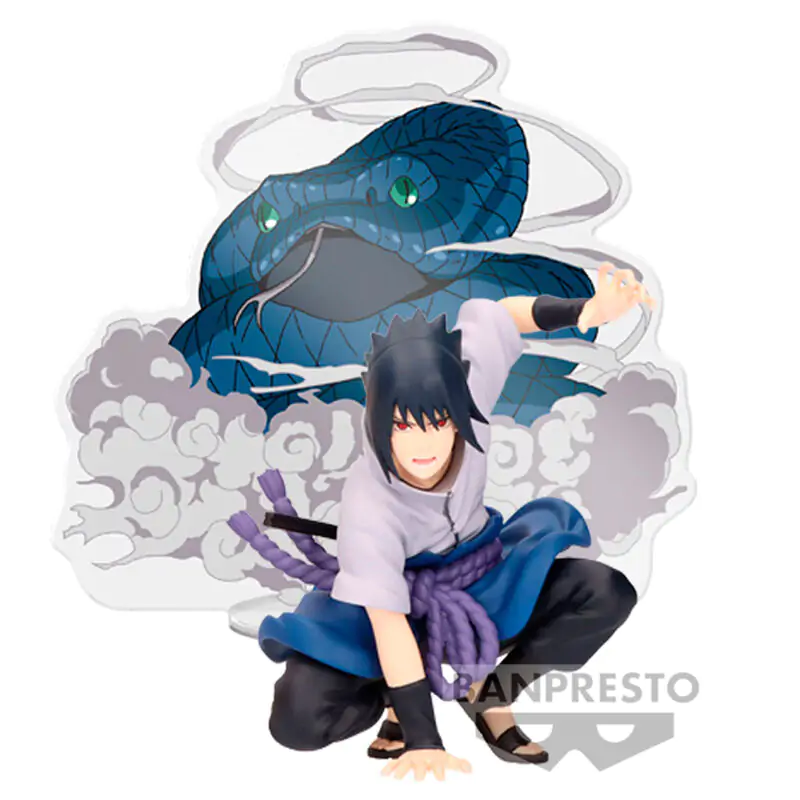 Figurină specială Naruto Shippuden Panel Spectacle Sasuke Uchiha 9cm poza produsului