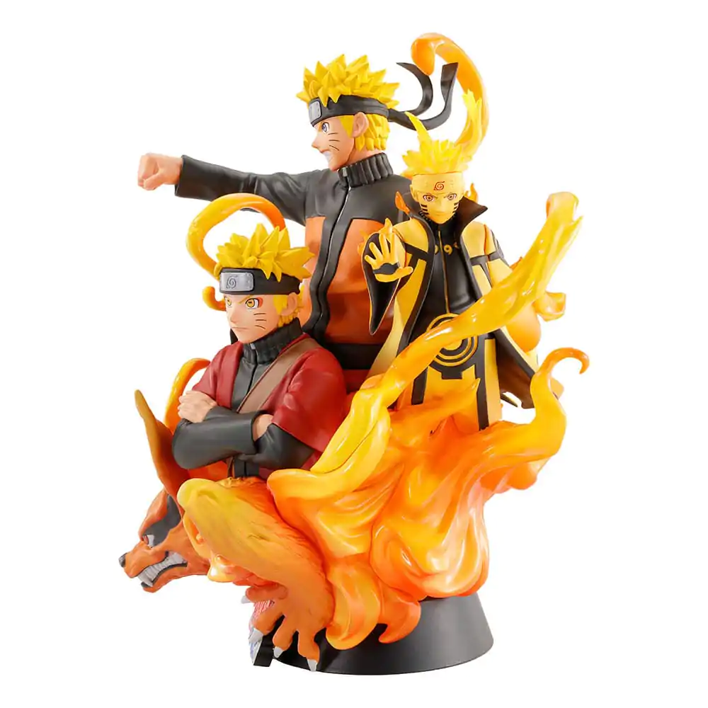 Naruto Shippuden Petitrama DX Statuetă Mini PVC Naruto 01 15 cm poza produsului