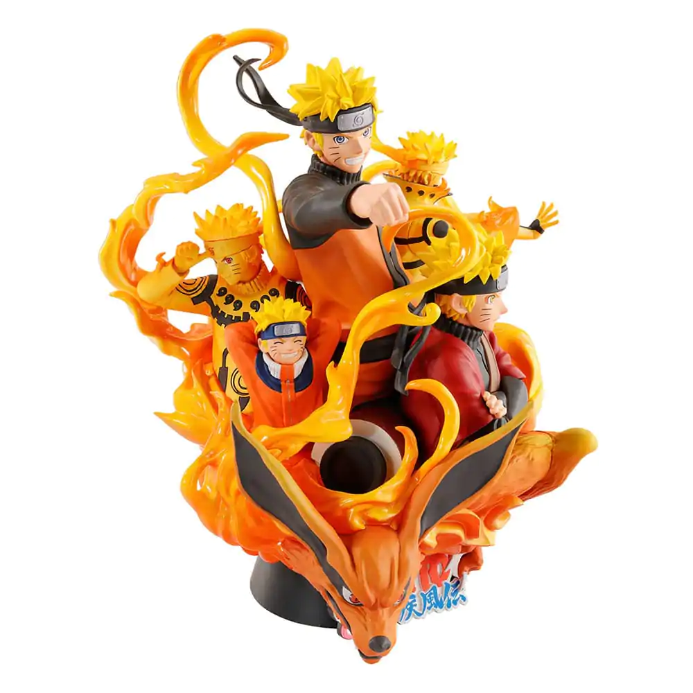 Naruto Shippuden Petitrama DX Statuetă Mini PVC Naruto 01 15 cm poza produsului