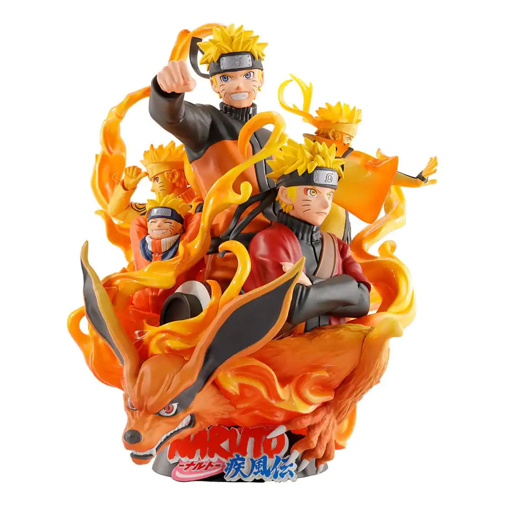 Naruto Shippuden Petitrama DX Statuetă Mini PVC Naruto 01 15 cm poza produsului