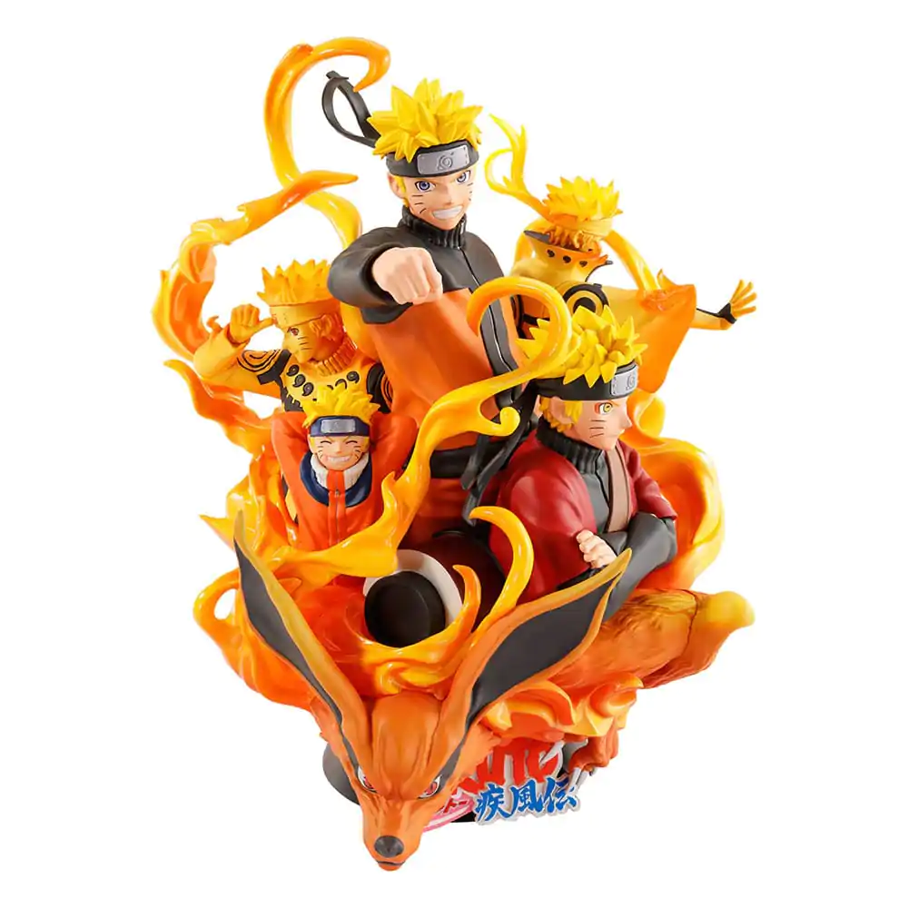 Naruto Shippuden Petitrama DX Statuetă Mini PVC Naruto 01 15 cm poza produsului