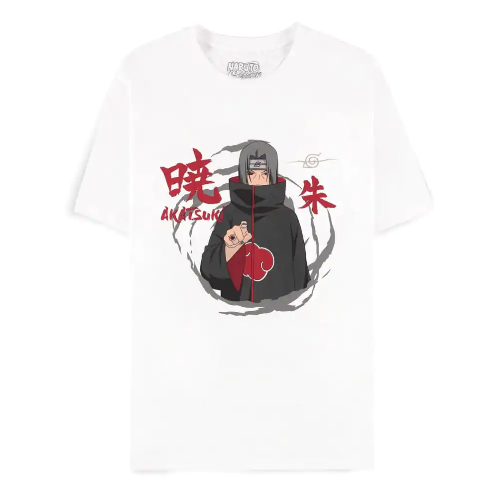 Tricou Naruto Shippuden Itachi Uchiha Alb poza produsului