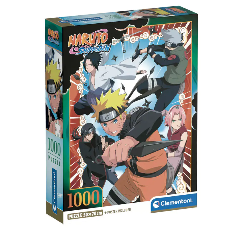 Naruto Shippuden puzzle 1000 piese poza produsului