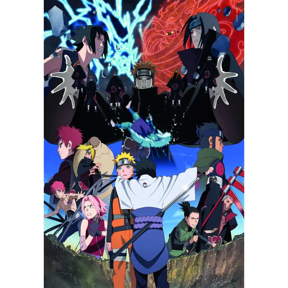 Puzzle Naruto Shippuden 1000 piese poza produsului