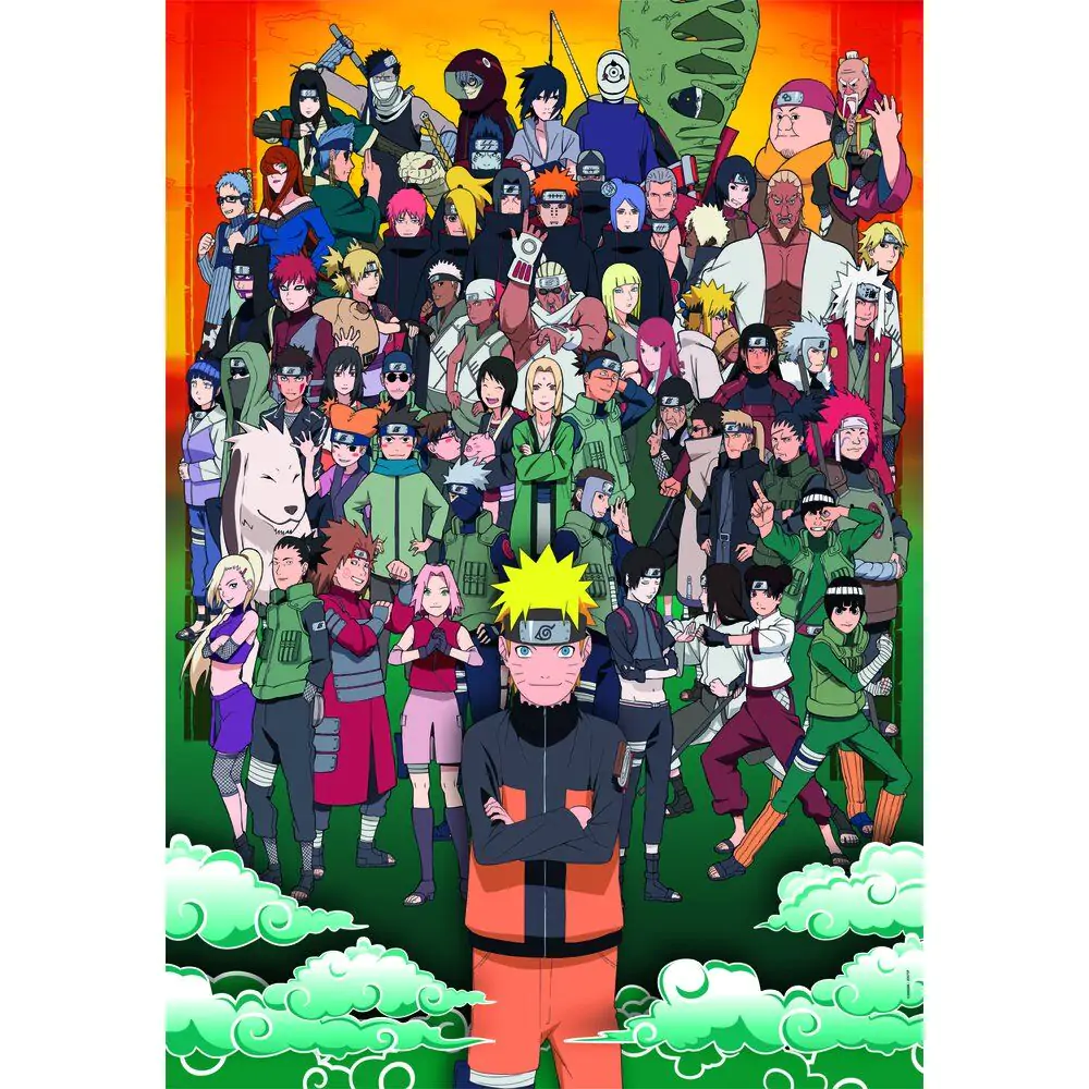 Puzzle Naruto Shippuden 1500 piese poza produsului