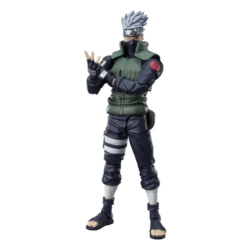 Naruto Shippuden S.H. Figuarts Figurina de acțiune Kakashi Hatake -The famed Sharingan Hero- 16 cm poza produsului