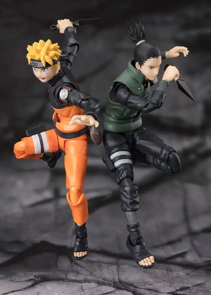 Naruto Shippuden S.H. Figuarts figurină de acțiune Shikamura Nara Brilliant Strategist 15 cm poza produsului