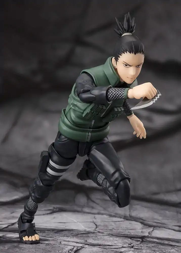Naruto Shippuden S.H. Figuarts figurină de acțiune Shikamura Nara Brilliant Strategist 15 cm poza produsului