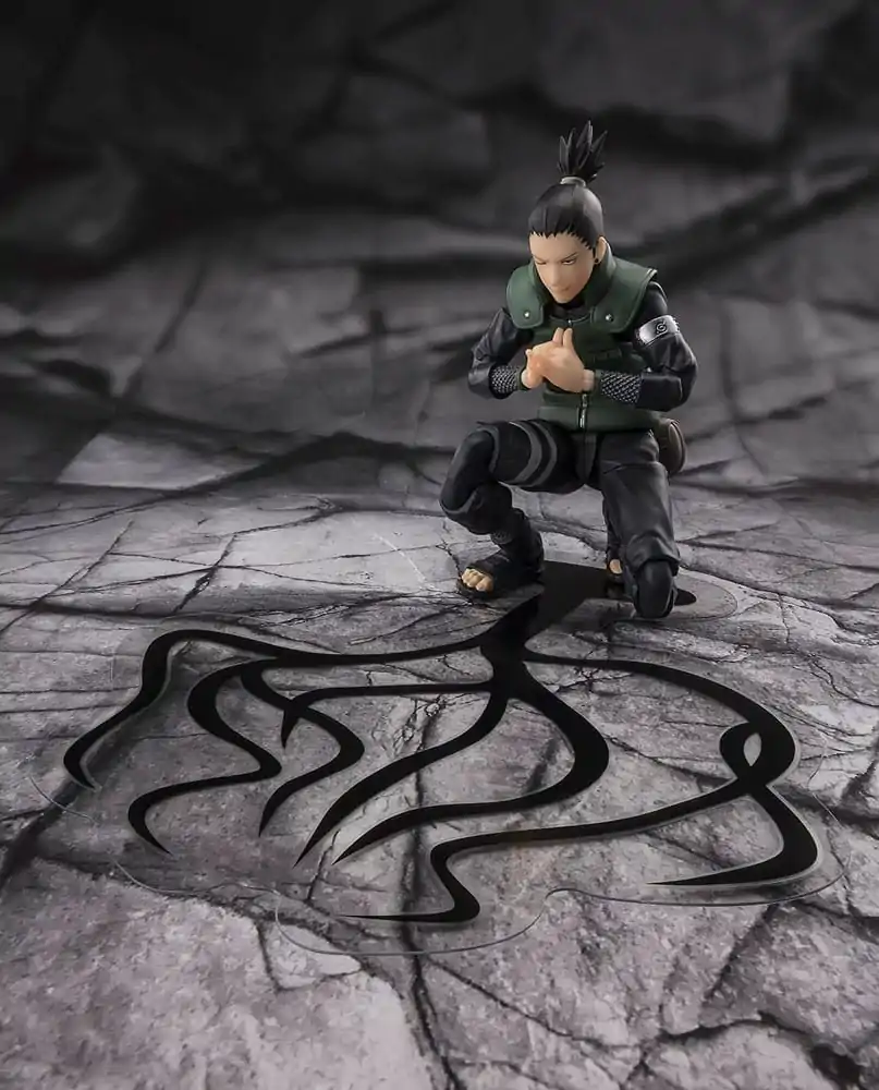 Naruto Shippuden S.H. Figuarts figurină de acțiune Shikamura Nara Brilliant Strategist 15 cm poza produsului
