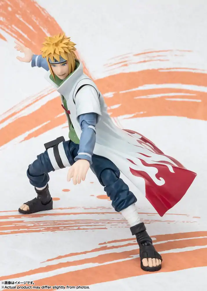 Naruto Shippuden S.H.Figuarts Figurina de Acțiune Minato Namikaze NarutoP99 Edition 16 cm poza produsului