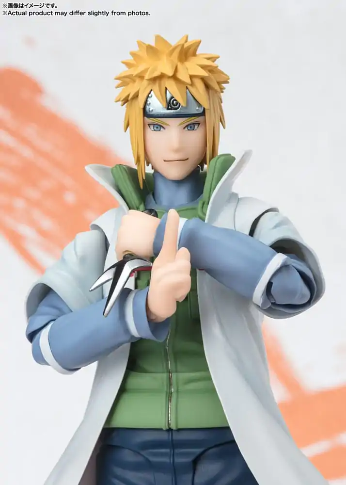 Naruto Shippuden S.H.Figuarts Figurina de Acțiune Minato Namikaze NarutoP99 Edition 16 cm poza produsului