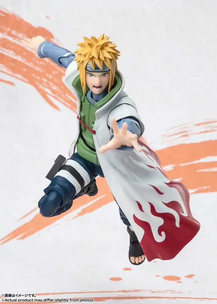 Naruto Shippuden S.H.Figuarts Figurina de Acțiune Minato Namikaze NarutoP99 Edition 16 cm poza produsului