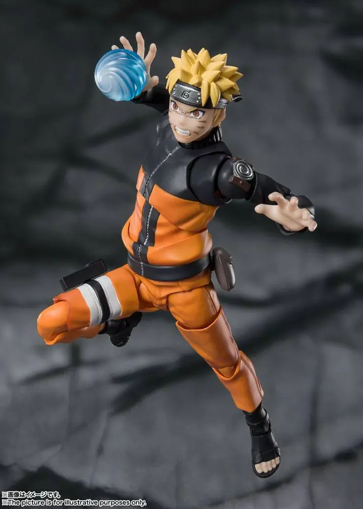 Figurină de acțiune Naruto Shippuden S.H. Figuarts Naruto Uzumaki -The Jinchuuriki entrusted with Hope- 14 cm poza produsului