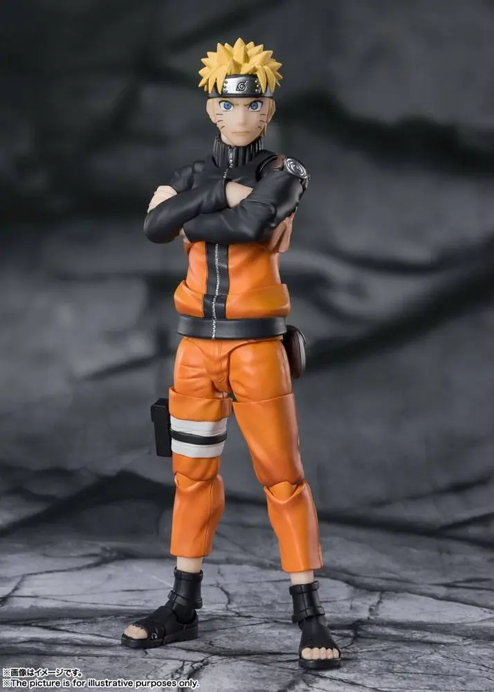 Figurină de acțiune Naruto Shippuden S.H. Figuarts Naruto Uzumaki -The Jinchuuriki entrusted with Hope- 14 cm poza produsului