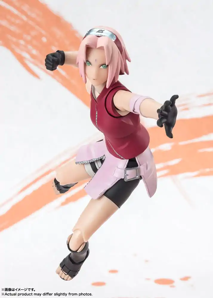 Figurină de acțiune Naruto Shippuden S.H. Figuarts Sakura Haruno Naruto OP99 Edition 14 cm poza produsului