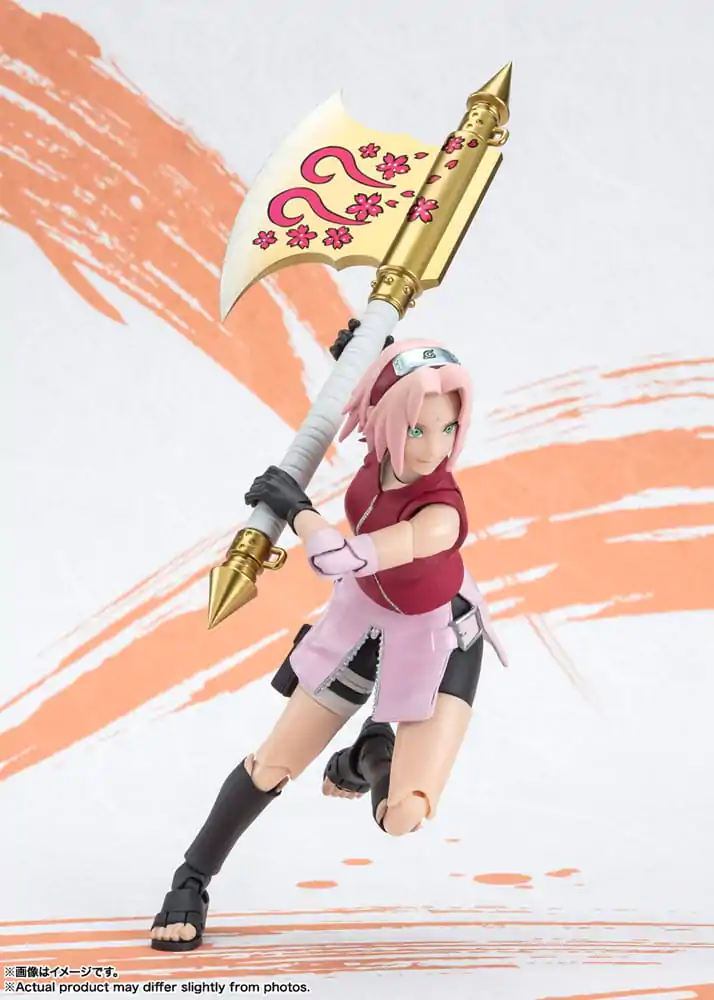 Figurină de acțiune Naruto Shippuden S.H. Figuarts Sakura Haruno Naruto OP99 Edition 14 cm poza produsului