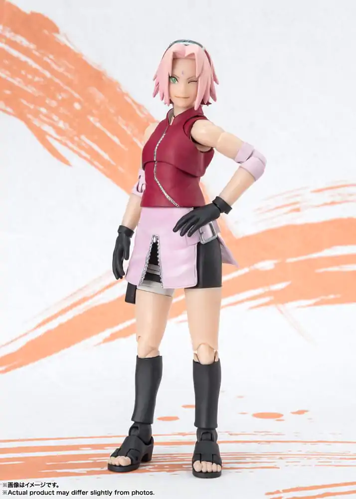 Figurină de acțiune Naruto Shippuden S.H. Figuarts Sakura Haruno Naruto OP99 Edition 14 cm poza produsului