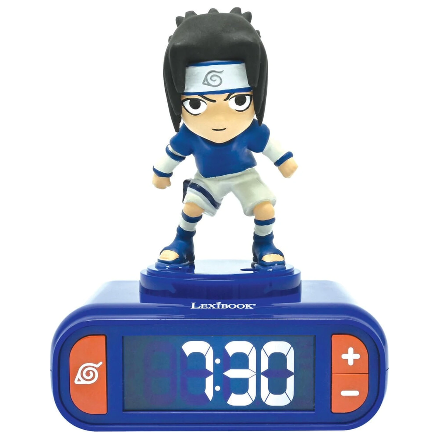 Ceas desteptator digital si lumina de noapte 3D Naruto Shippuden Sasuke poza produsului