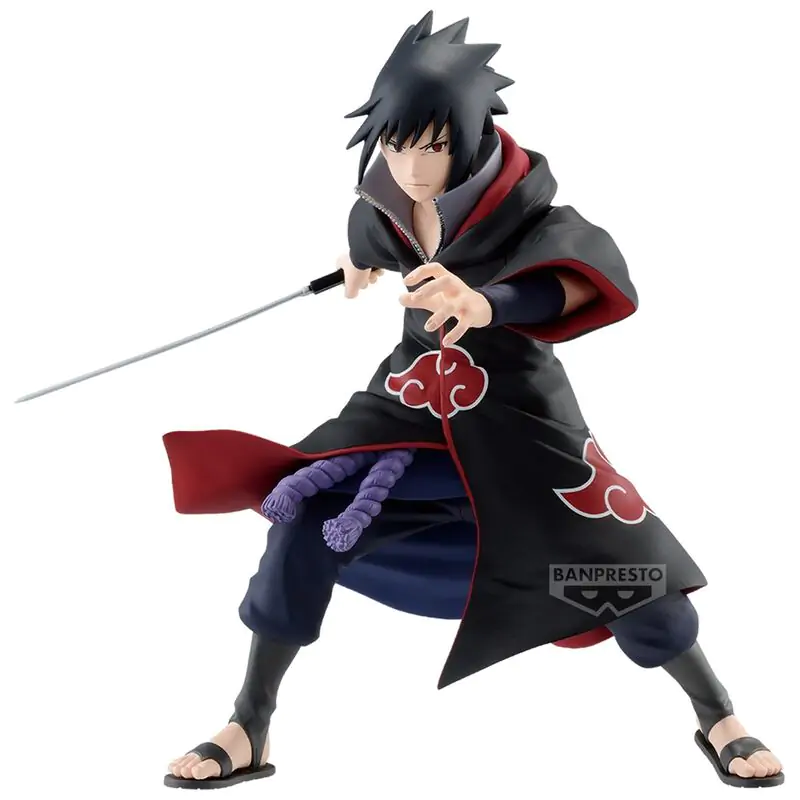 Figurină Naruto Shippuden Sasuke Uchiha IV Vibration Stars 15cm poza produsului