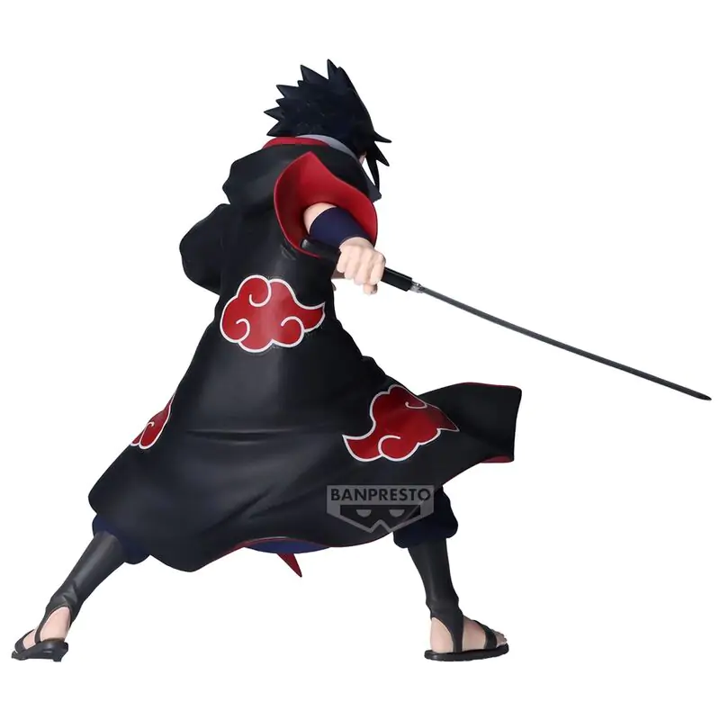 Figurină Naruto Shippuden Sasuke Uchiha IV Vibration Stars 15cm poza produsului