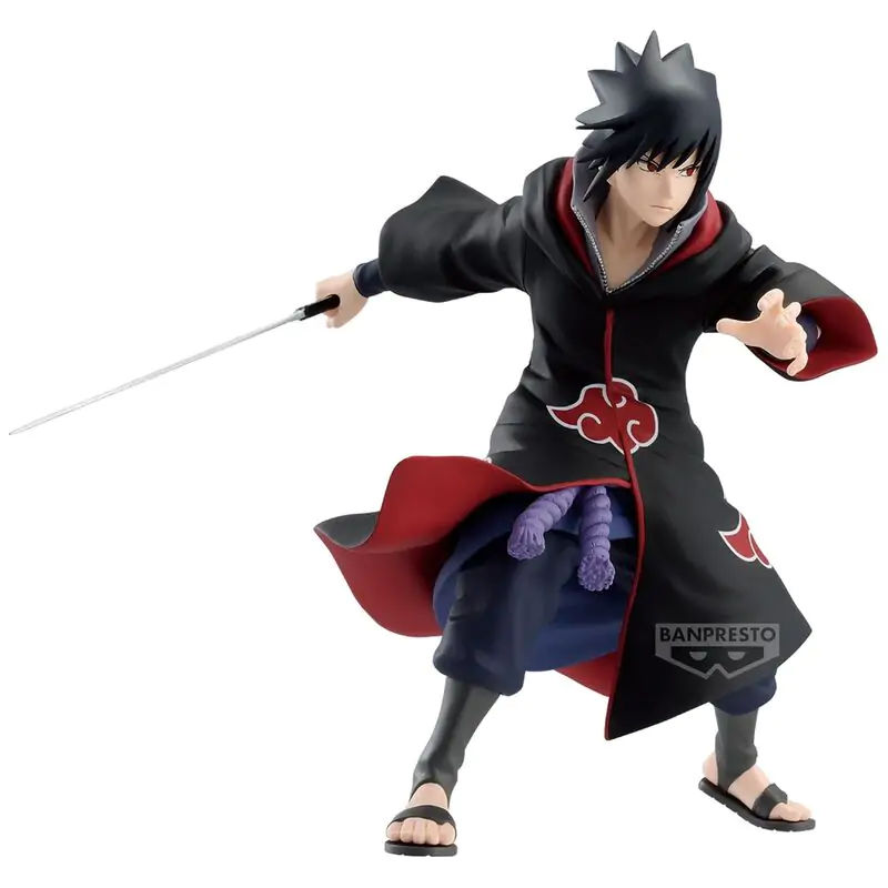 Figurină Naruto Shippuden Sasuke Uchiha IV Vibration Stars 15cm poza produsului