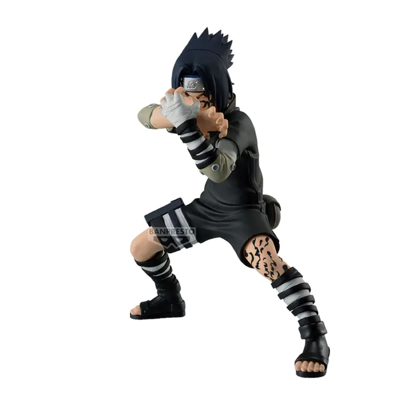 Figurină Naruto Shippuden Sasuke Uchiha Vibration Stars 14cm poza produsului