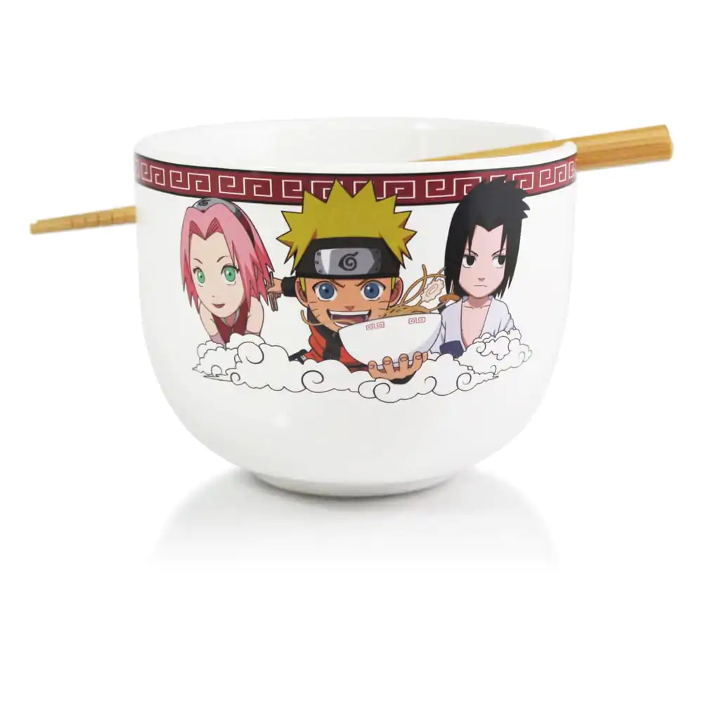 Bol de ramen Naruto Shippuden cu bețișoare Team Seven 414 ml poza produsului