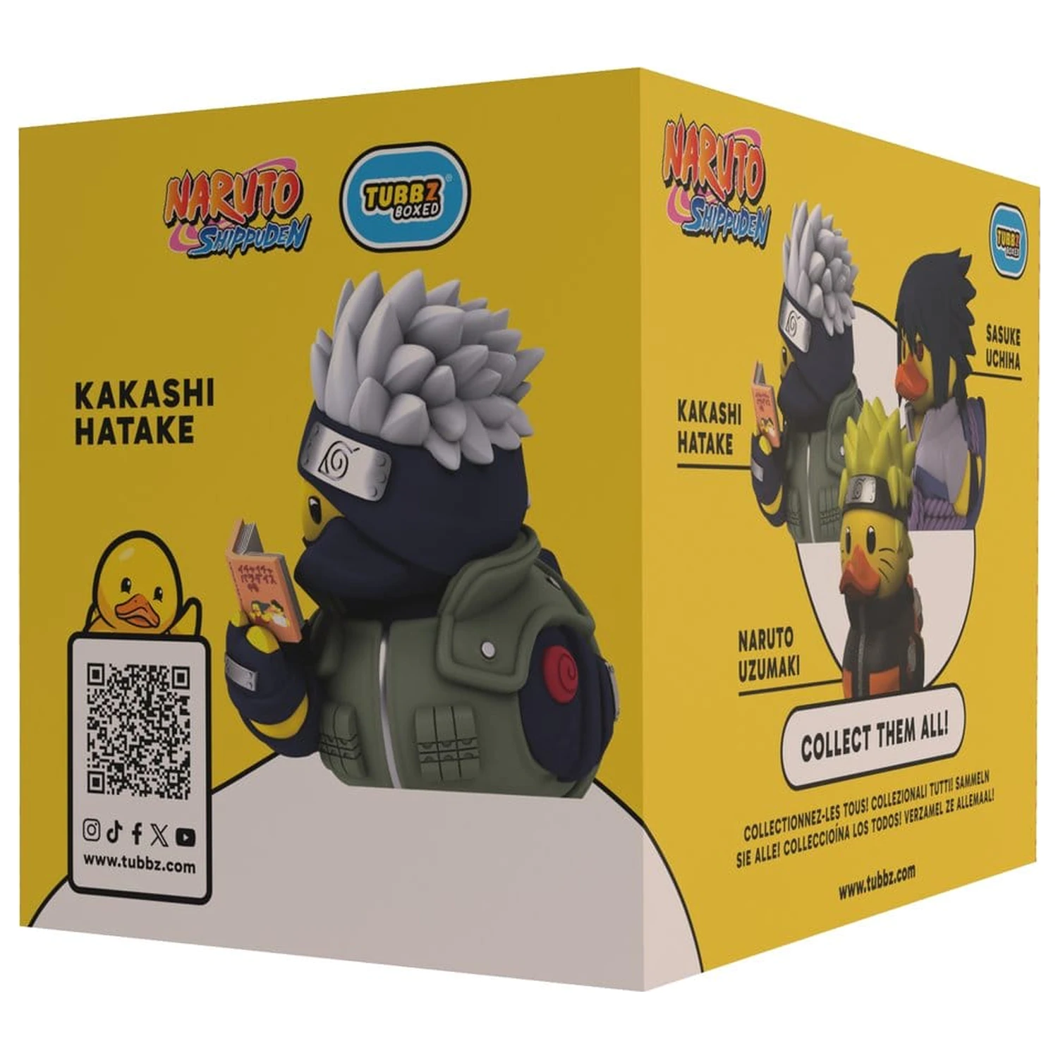 Naruto Shippuden Tubbz Figurina din PVC Kakashi Hatake Editie la cutie 10 cm poza produsului