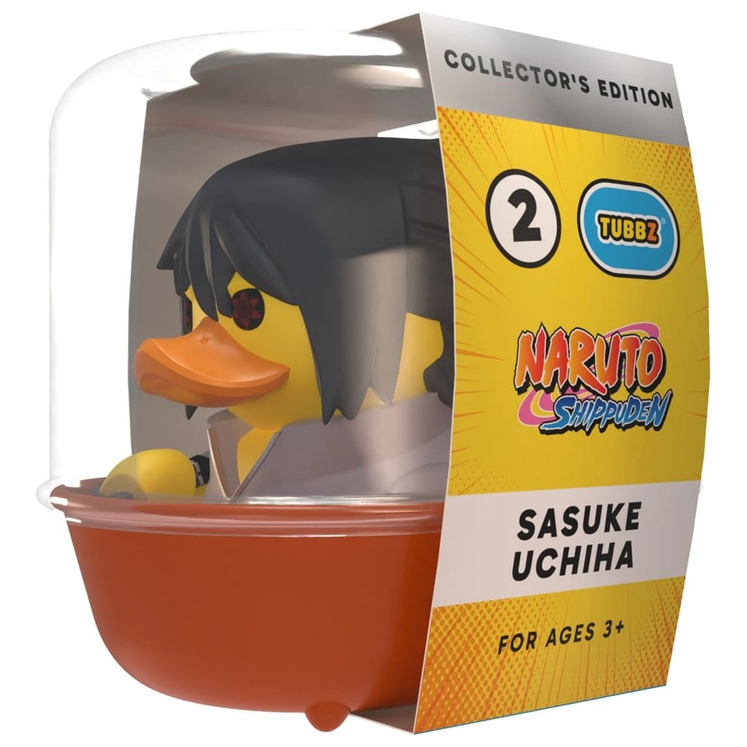 Naruto Shippuden Tubbz Figurina PVC Sasuke Uchiha Colectia Editie 10 cm poza produsului
